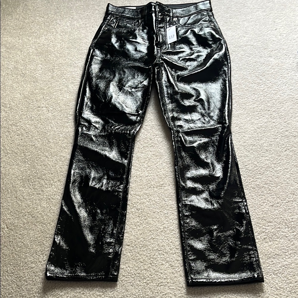 Gap NEW leather pants